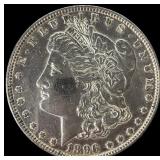 1 Silver 1896 Morgan Dollar