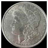1 Silver 1890 Morgan Dollar