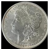 1 1890 Silver Morgan Dollar