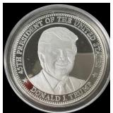 1 Silver Donald J. Trump Round