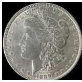 1 Silver 1889 US Morgan Dollar