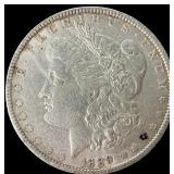 1 Silver 1889 Morgan Dollar