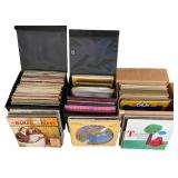 Large Estate Collection of Over 175 Vinyl Records
