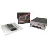 Onkyo R-805X Amplifier and JBL Charge Speaker