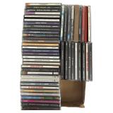 Assortment of Approximately 63 Classic Rock CDs