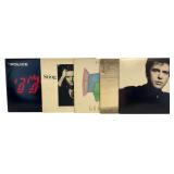 A Collection of Classic Rock Vinyl Records