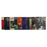 A Collection of 10 Vintage Jazz, Pop, and Rock LPs
