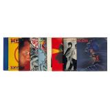 A Collection of Twelve 1980s Rock and Pop Records