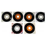 Collection of Six Vintage Soul and Funk 45s