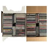 A Collection of Approximately 90 Music CDs