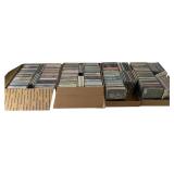 Assortment of 250-300 Popular Music CDs