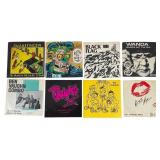 Group of 8 Punk and Alternative 7-Inch Records