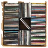 Assortment of approximately 88 Rock and Pop CDs