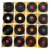 Sixteen 78 RPM Rock and Roll and R&B Records