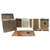 Collection of Vintage 78 and 45 RPM Records