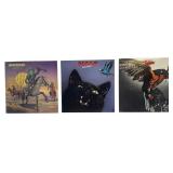 Budgie Trio of Hard Rock Albums, 1974-1978.