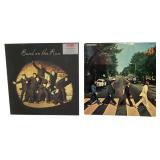 Beatles and Wings Two Vinyl LP Album Lot