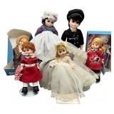 7 Madame Alexander 7' Collector Doll Collection