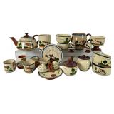 An Assortment of Devon Motto Ware Ceramics