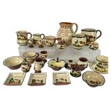 Watcombe Torquay Devon Motto Ware Set