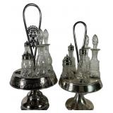 Vintage Wilcox Silver Plate Co. Caster Sets