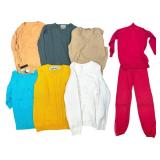 A Group of Vintage and Designer Knitwear