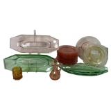Assorted Heisey and Depression Era Glassware