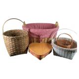 Vintage Longaberger and Assorted Baskets