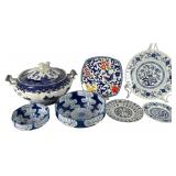 Vintage Ralph Lauren, Adams PLUS Blue Ceramics