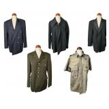 A Collection of Men's and Women's Outerwear and Un