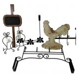 Assortment of Metal Farmhouse Home Accents
