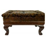 Victorian Upholstered Storage Footstool