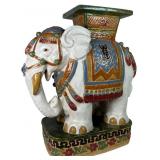 Nguyen-Hue Export Ceramic Elephant Garden Stool