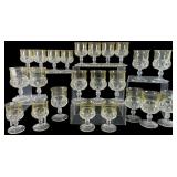 Tiffin Kings Crown Clear to Yellow 25-Piece Set