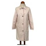 Burberry London Pink Cotton Toggle Coat
