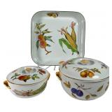Royal Worcester Evesham Porcelain Ovenware Set