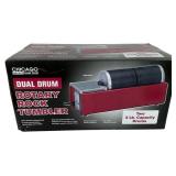 Sealed Chicago Electric Dual Drum Rotary Rock Tumb