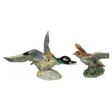 Trio of Stangl Pottery Bird Figurines