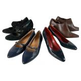 Four Pairs of Vintage YSL and Designer Shoes