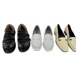 Bally, Lauren, and Coach Designer Shoe Trio