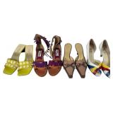 A Group of Vintage Designer and Boutique Shoes