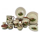 Dartmouth and Watcombe Motto Ware Pieces
