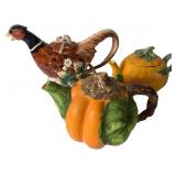 Three Figural Ceramic Teapots