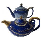 Two American and Chinese Decorative Teapots
