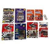 Assortment of Die-Cast NASCAR Vehicles