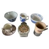 An Assortment of Vintage Ceramic and Glassware