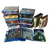 Assortment of Family Animated Blu-ray and DVD Medi