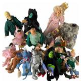 Assortment of Wizard of Oz Dolls and Plush
