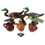 Seagreaves Glazed Ceramic Animal Figurines