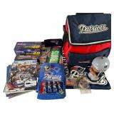 New England Patriots and NASCAR Memorabilia
